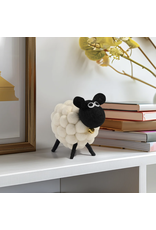Torre & Tagus MODWOOL-Felt Ball Sheep -White