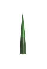 Torre & Tagus Prime Conical Two-Tone 8"H Candle - Green