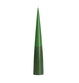 Torre & Tagus Prime Conical Two-Tone 8"H Candle - Green