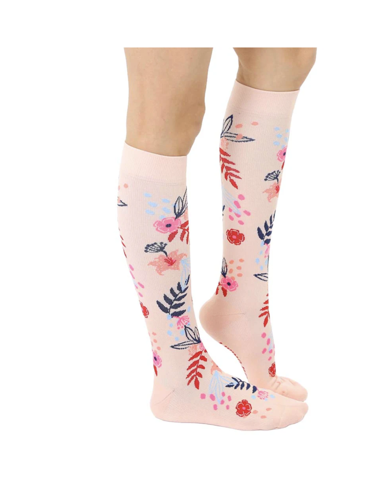 Living Royal Floral Compression Socks