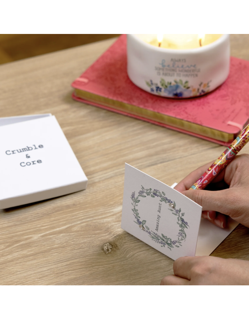 Pavilion Amazing Aunt-4mm Earrings/Card