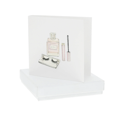 Pavilion Hello Gorgeous 10mm Sterling Silver Cubic Zirconia Drop Earrings/Card