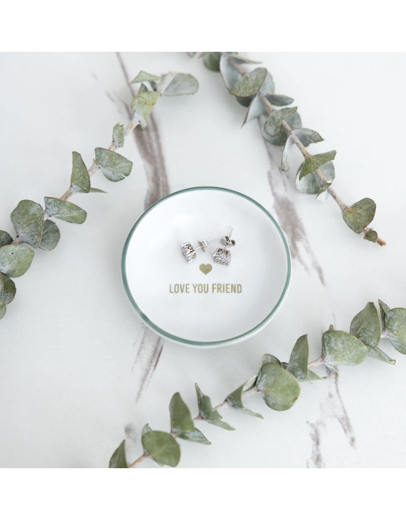 Pavilion Love You Friend-Trinket Dish-2.25"