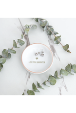 Pavilion Love You Daughter-Trinket Dish-2.25"