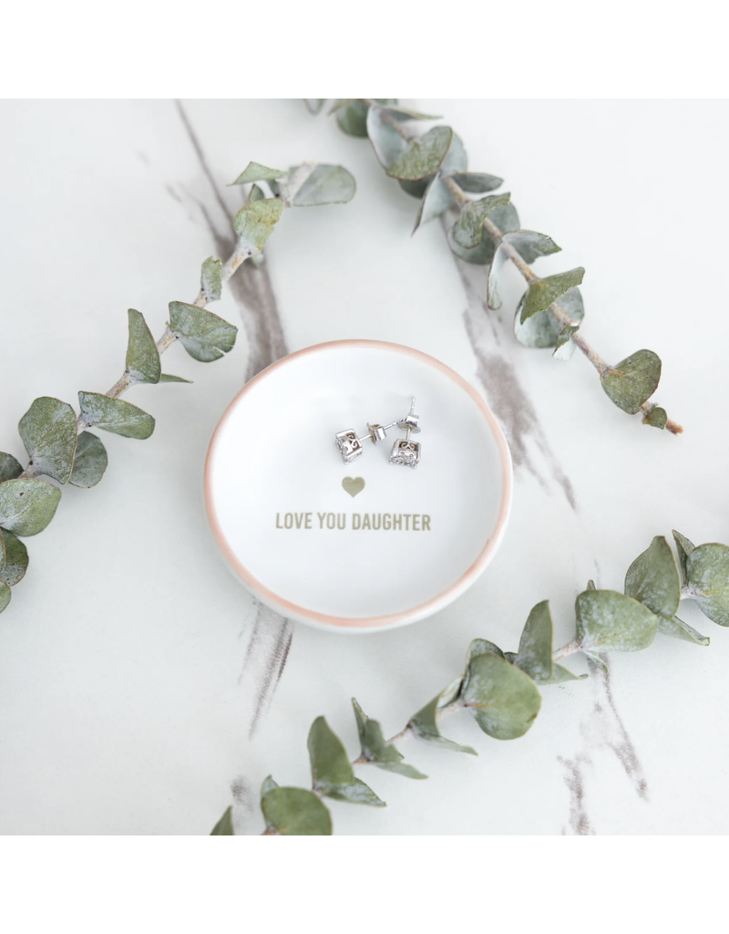 Pavilion Love You Daughter-Trinket Dish-2.25"
