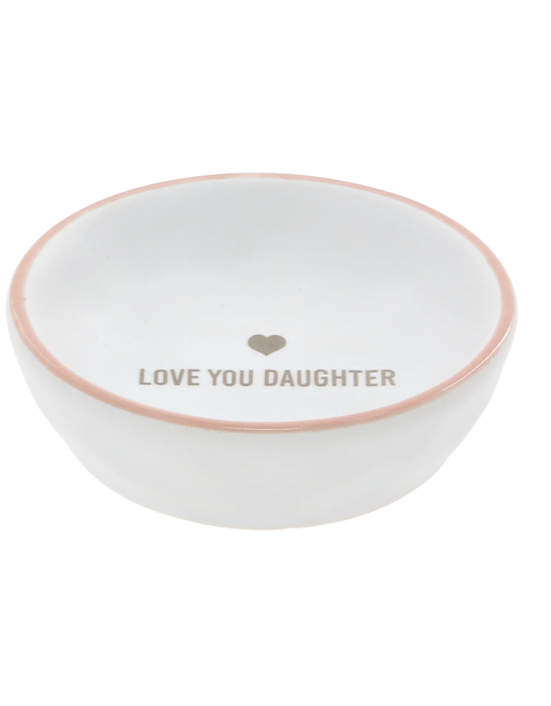 Pavilion Love You Daughter-Trinket Dish-2.25"