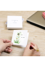 Pavilion Bee Happy 6mm Sterling Silver Bee Stud Earrings/Card