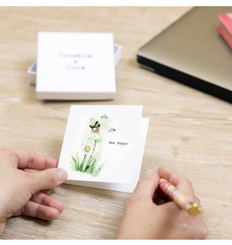 Pavilion Bee Happy 6mm Earrings/Card