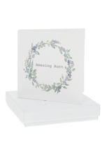 Pavilion Amazing Aunt-4mm Earrings/Card