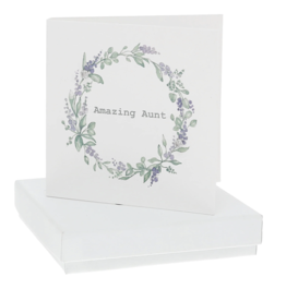 Pavilion Amazing Aunt-4mm Earrings/Card