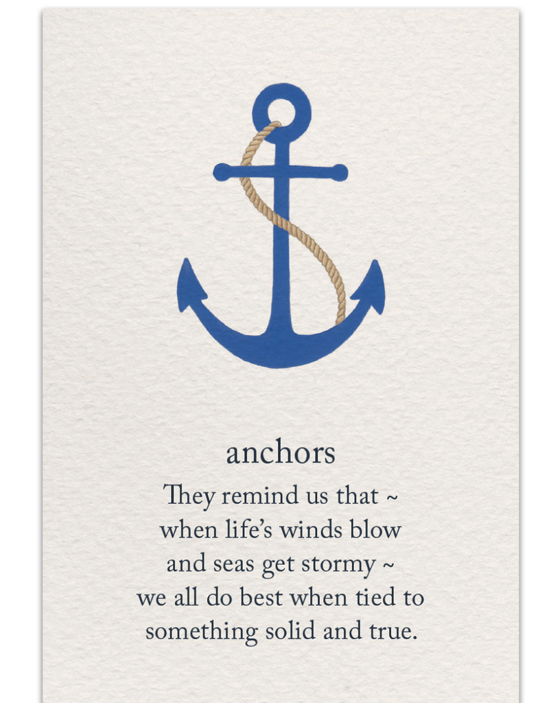 Meaning Of Life-A Cardthartic Experience Anchors Friendship Card