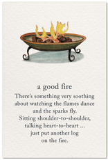 Meaning Of Life-A Cardthartic Experience A Good Fire Friendship Card