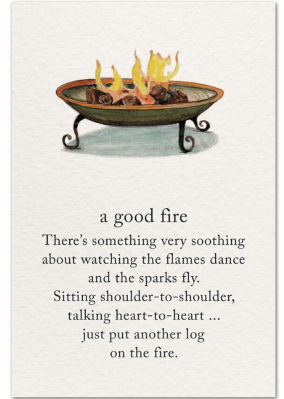 Meaning Of Life-A Cardthartic Experience A Good Fire Friendship Card