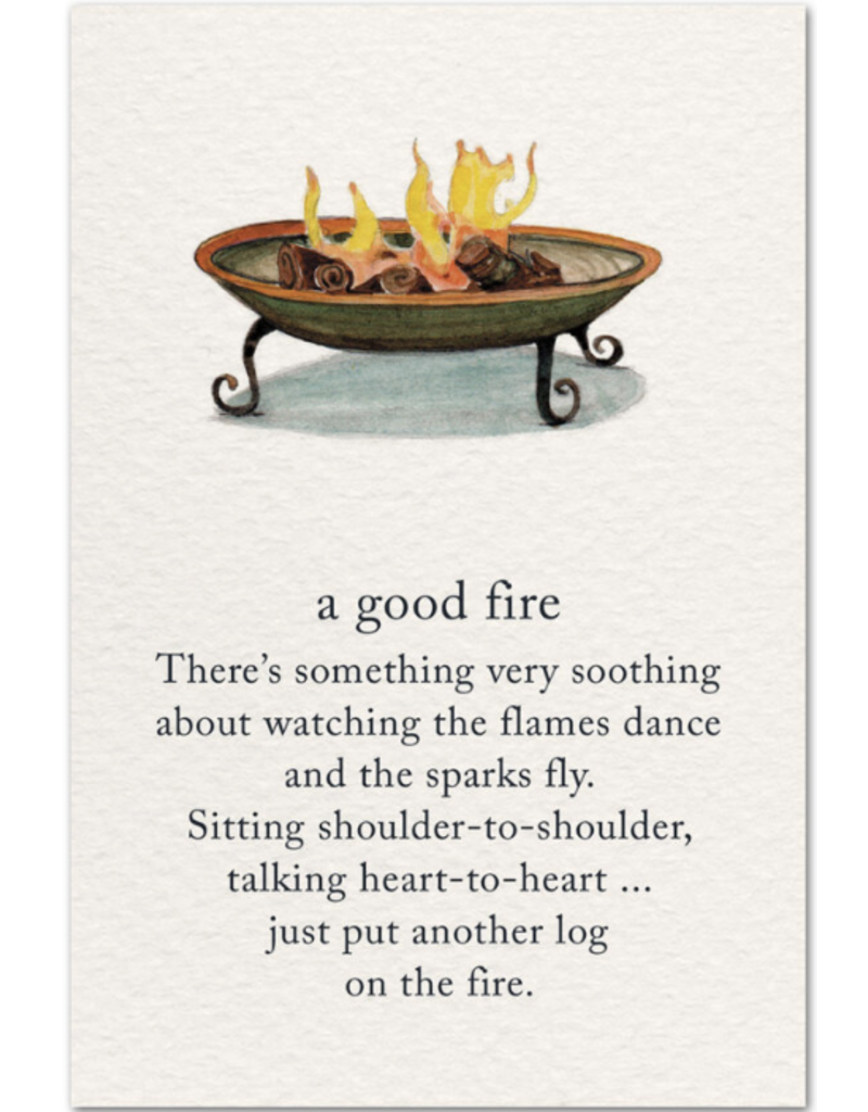 Meaning Of Life-A Cardthartic Experience A Good Fire Friendship Card