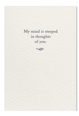 Meaning Of Life-A Cardthartic Experience TeaThinking of You Card