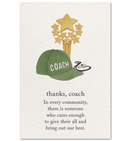 Meaning Of Life-A Cardthartic Experience Coach Thank You Card