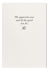 Meaning Of Life-A Cardthartic Experience Coach Thank You Card