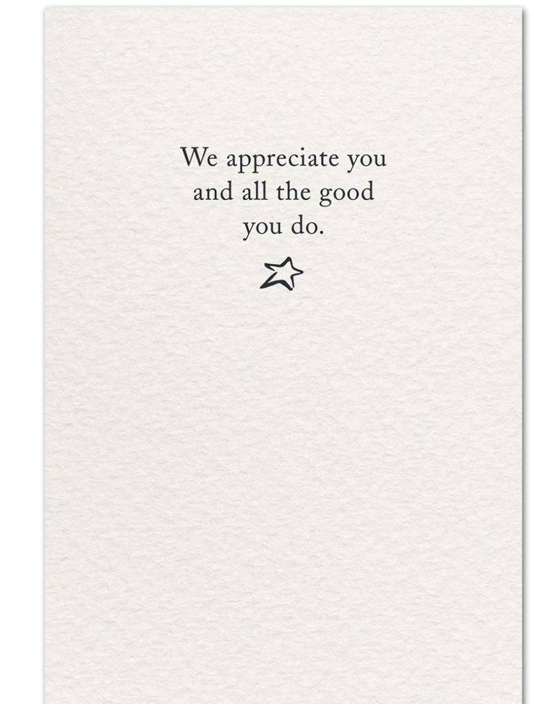 Meaning Of Life-A Cardthartic Experience Coach Thank You Card