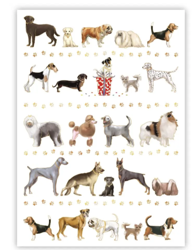 QUIRE Happy Birthday Dogs Greeting Card