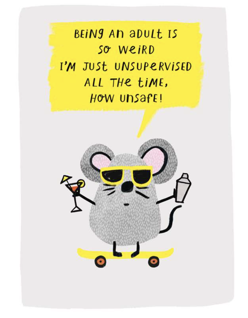 Abacus Cards Happy Birthday Being an Adult Greeting Card