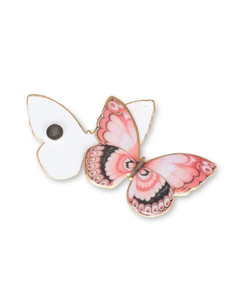 Abbott Butterfly-Two-Sided Magnet Decor-2"W