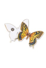 Abbott Butterfly-Two-Sided Magnet Decor-2"W