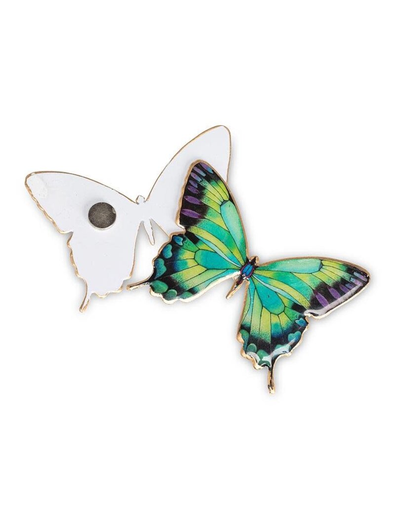 Abbott Butterfly-Two-Sided Magnet Decor-2"W