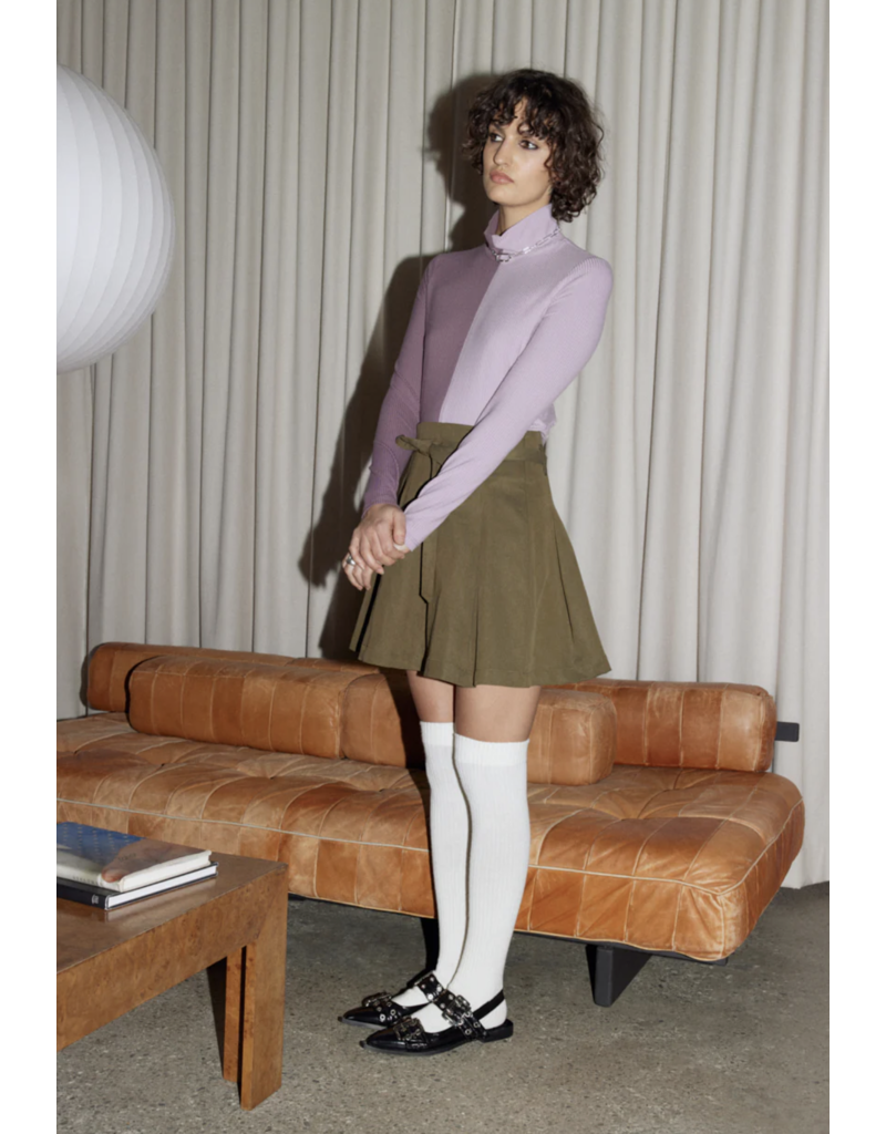 Eve Gravel Hood-Aubergine/Lilac