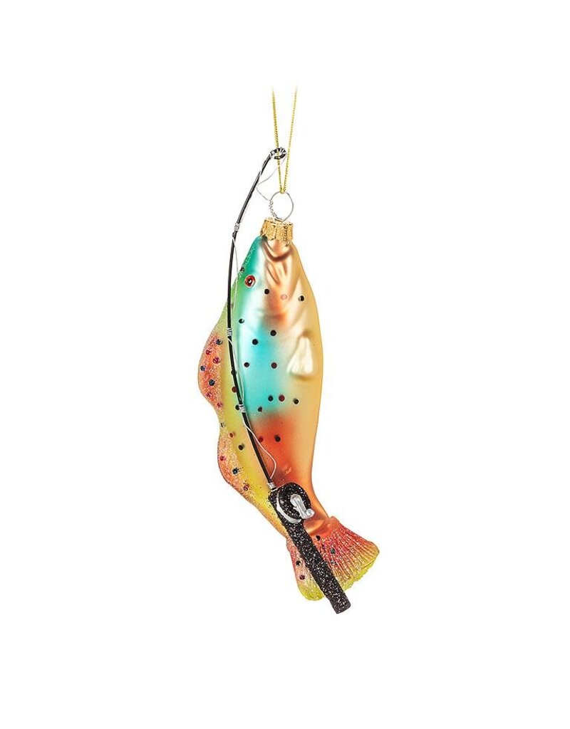 Abbott Fish & Rod Ornaments
