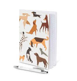 Abbott Multi Dogs Lined Notebook-6"x8"L