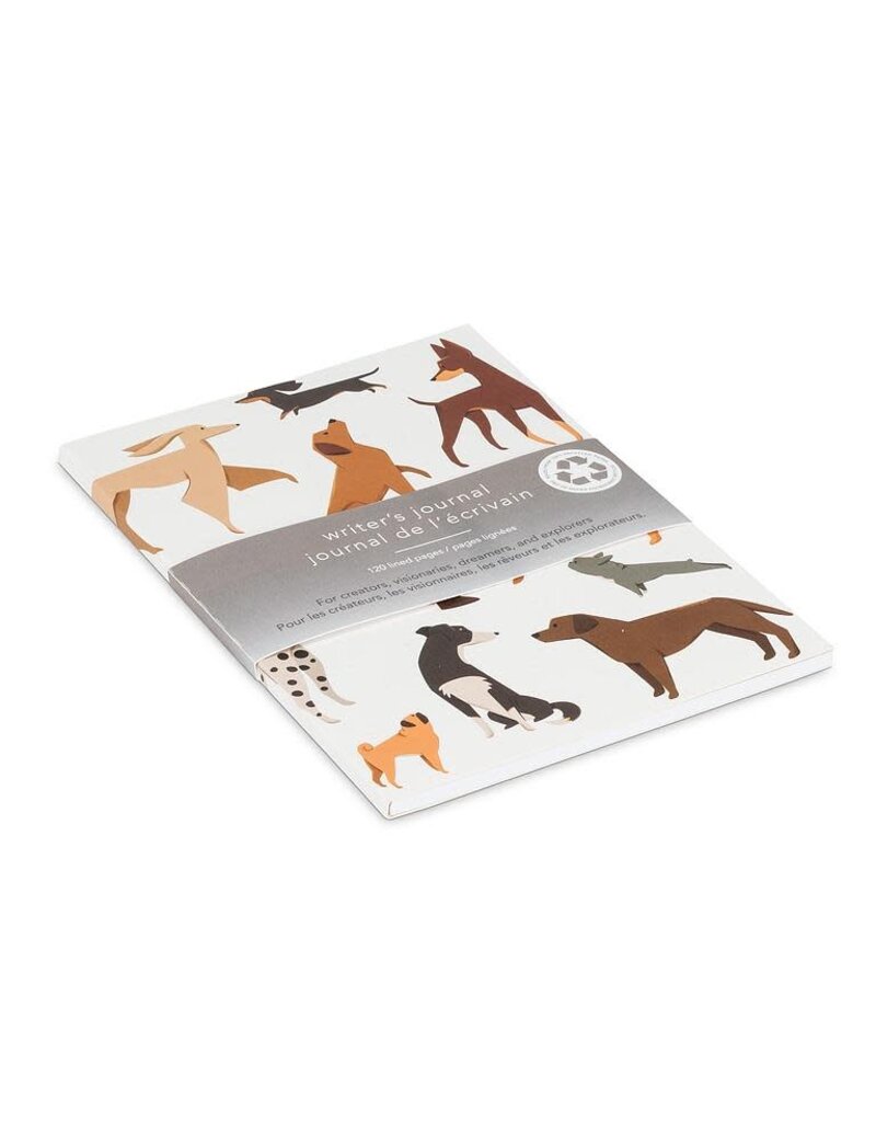 Abbott Multi Dogs Lined Notebook-6"x8"L