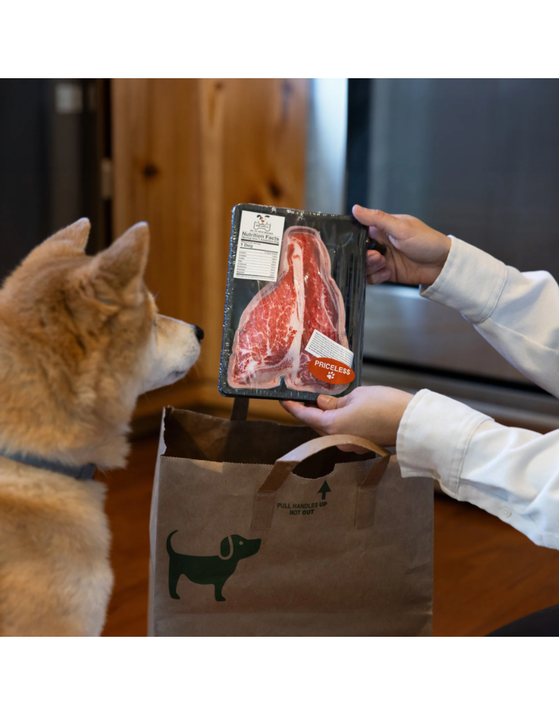 Pavilion Steak-Canvas Dog Toy