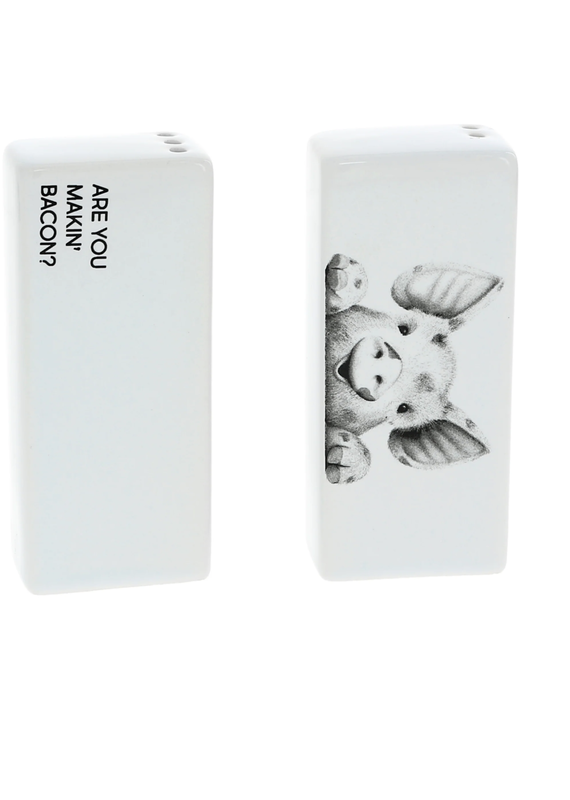 Pavilion Bacon-Salt&Pepper Shaker
