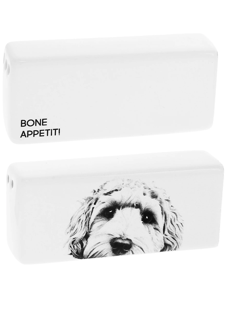 Pavilion Bone Appetit!-Salt&Pepper Shaker Set