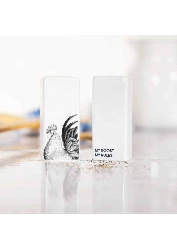 Pavilion My Roost-Salt&Pepper Shaker Set