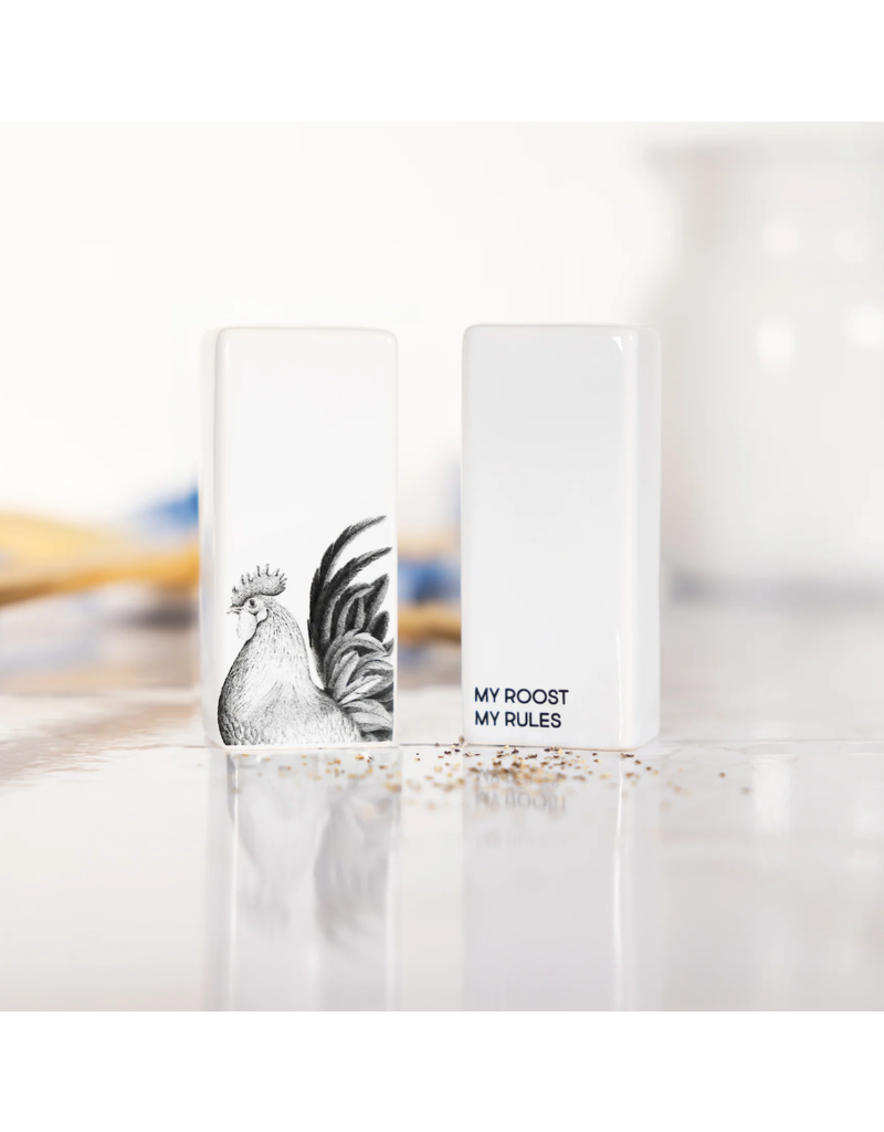 Pavilion My Roost-Salt&Pepper Shaker Set