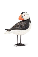 Abbott Large Carved Puffin with Head Back