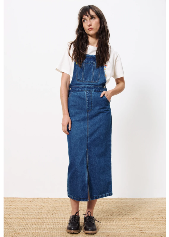 FRNCH Selvi Dress-Blue Jean