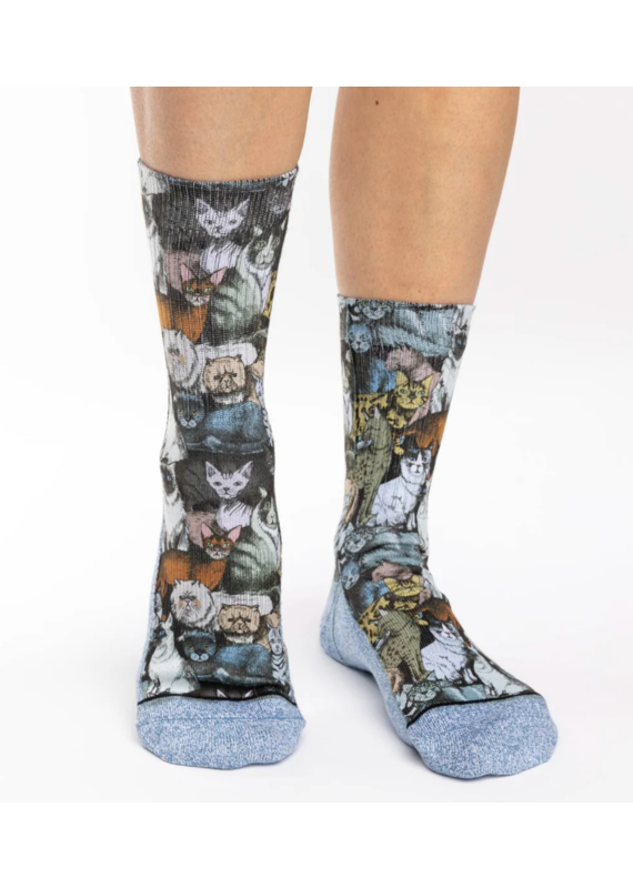 Good Luck Socks Women's Social Cats Socks