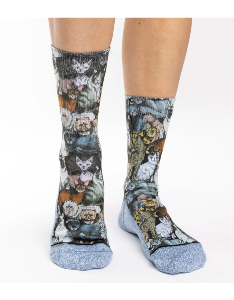 Good Luck Socks Women's Social Cats Socks