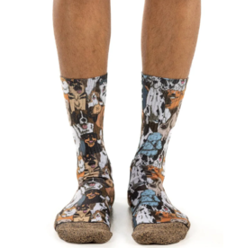Good Luck Socks Men's Social Dog Socks