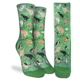 Good Luck Socks Women's Dogs Pooping Socks