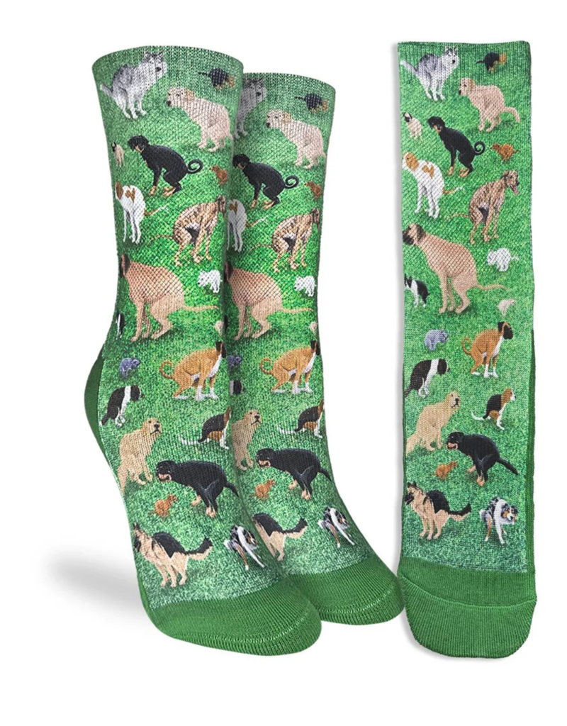 Good Luck Socks Women's Dogs Pooping Socks