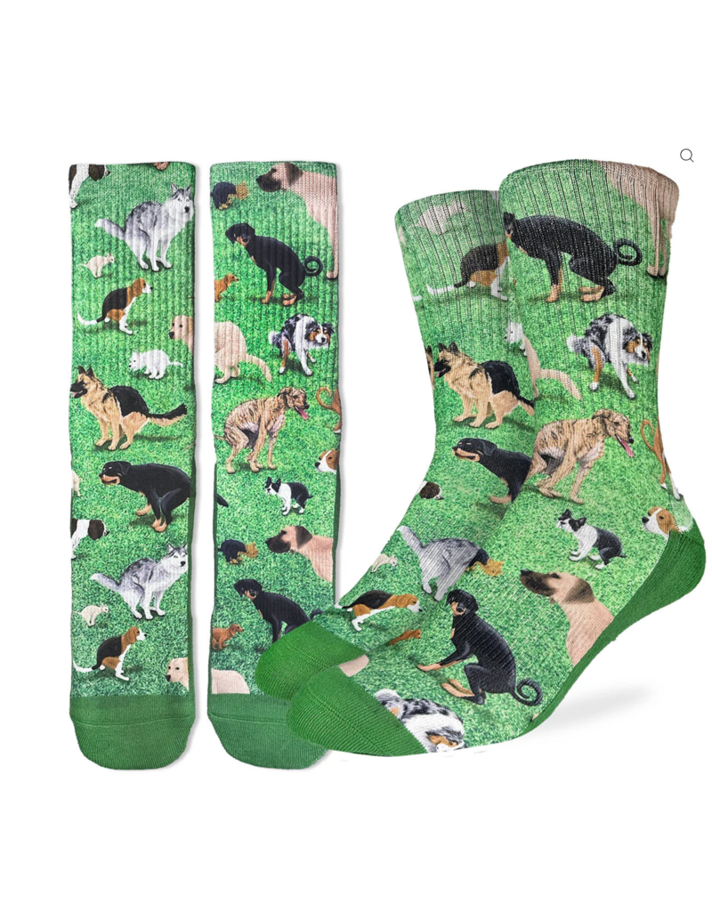 Good Luck Socks Men's Dogs Pooping Socks