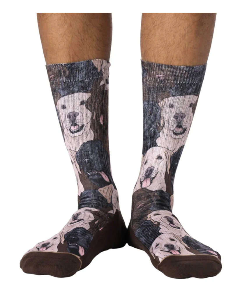 Good Luck Socks Men's Labrador Retrievers Socks