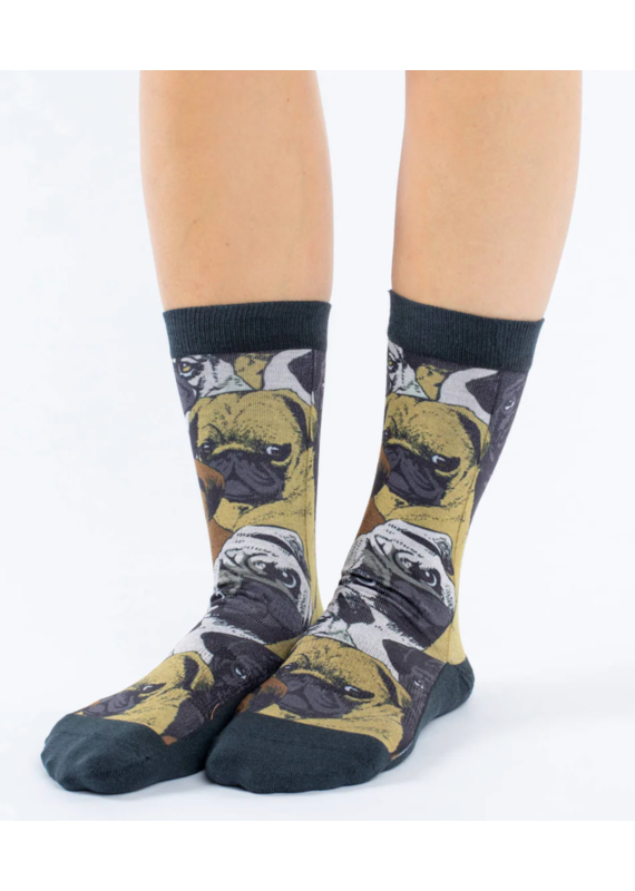 Good Luck Socks Women's Social Pugs Socks