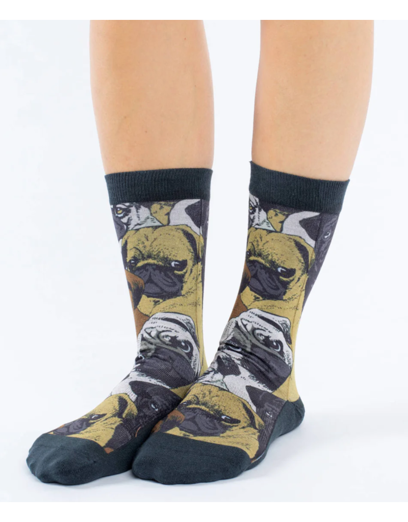 Good Luck Socks Women's Social Pugs Socks