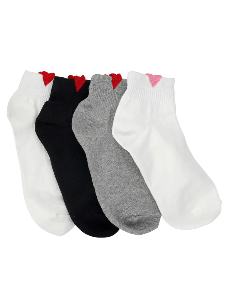 LimLim Short Heart Socks