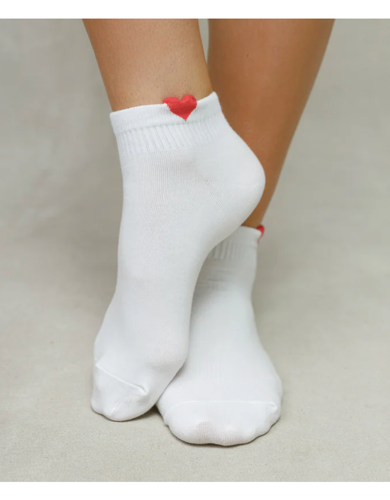 LimLim Short Heart Socks