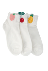 LimLim Short Fruit Socks